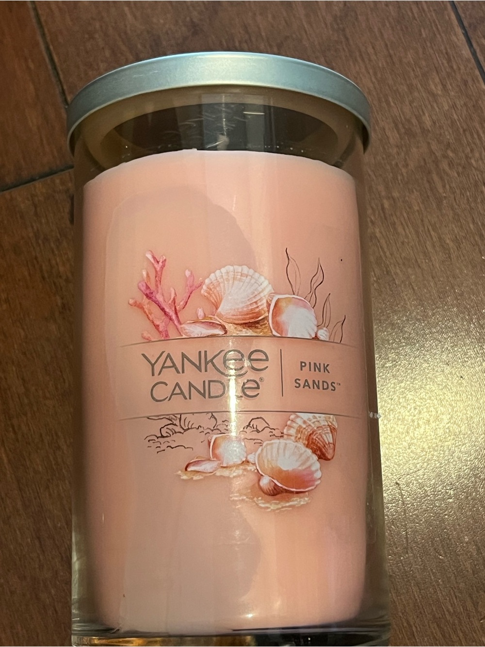 Yankee Candle Pink Sands Jar Candle - Soft Pink